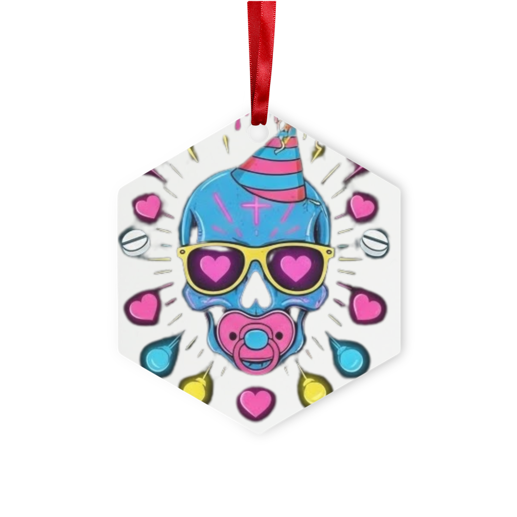 SARCASM 105 Metal Hanging Ornament