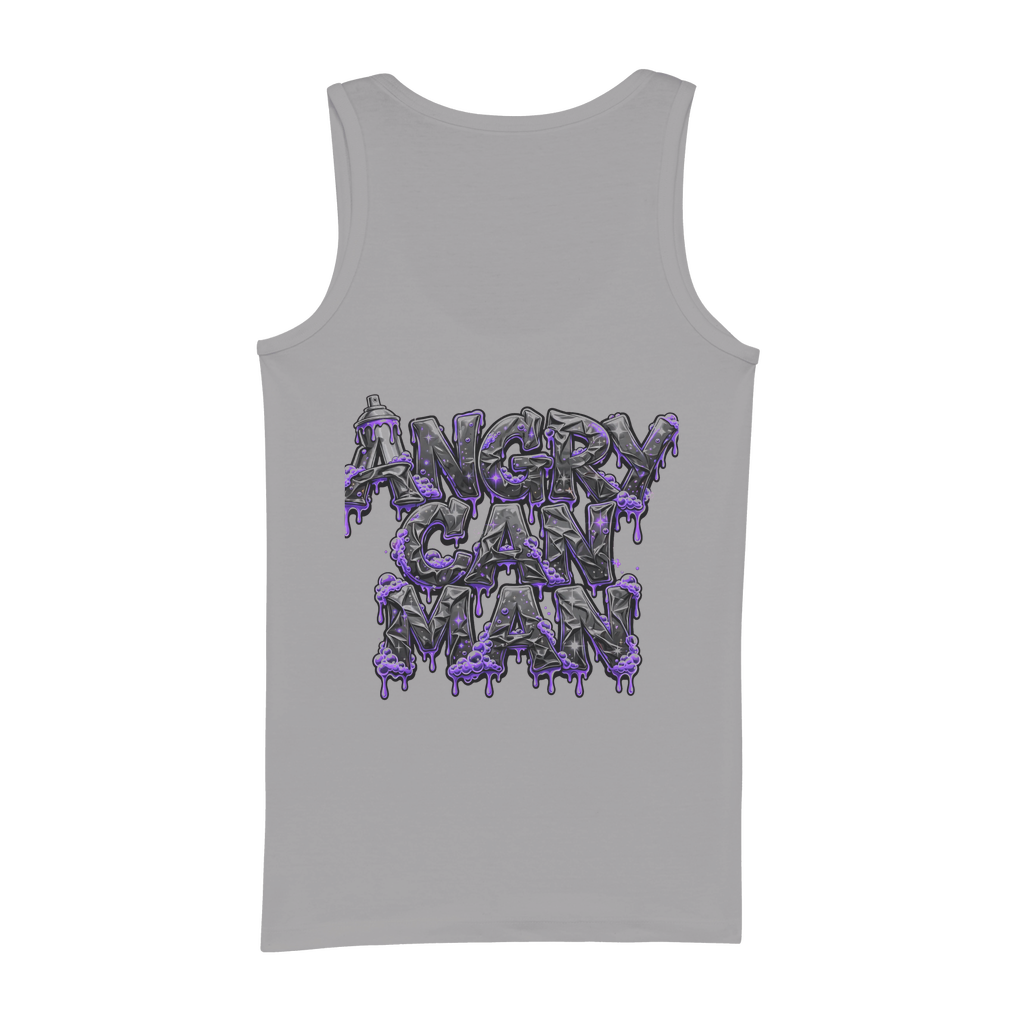 ANGRY CAN MAN 3.0 Organic Jersey Womens Tank Top