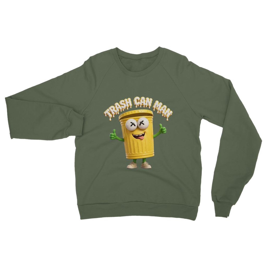 TRASH CAN MAN Classic Adult Sweatshirt