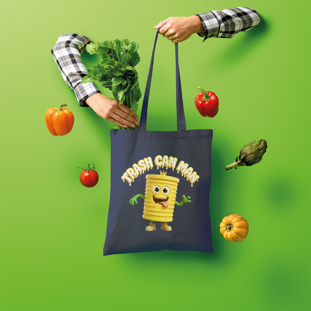 TRASH CAN MAN Shopper Tote Bag