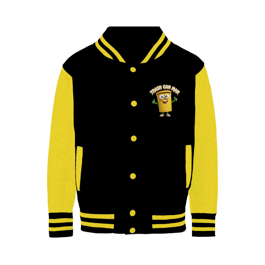 TRASH CAN MAN Varsity Jacket