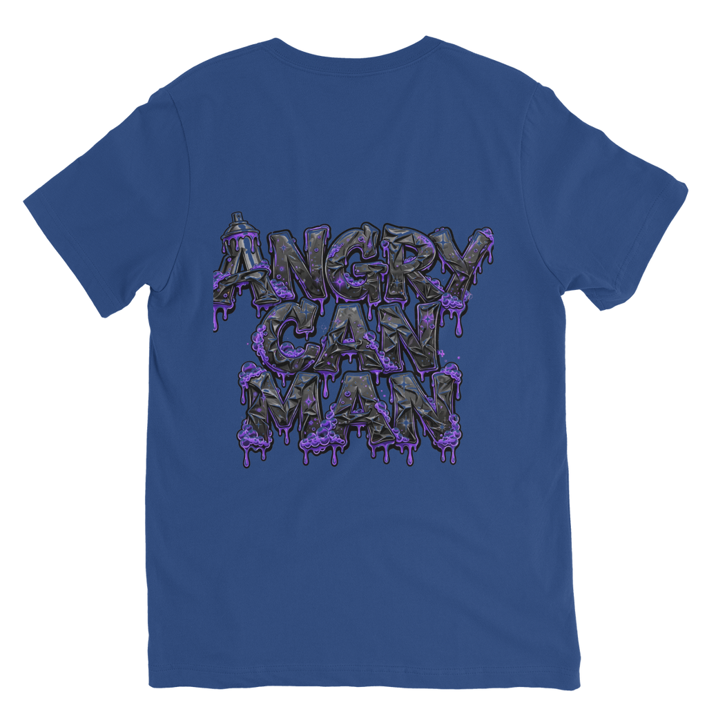 ANGRY CAN MAN 3.0 Classic V-Neck T-Shirt