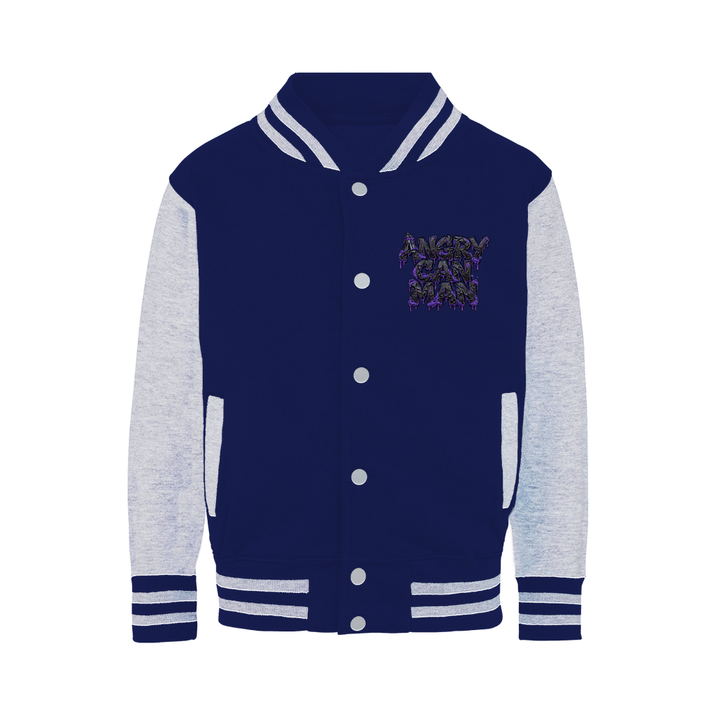 ANGRY CAN MAN 3.0 Varsity Jacket
