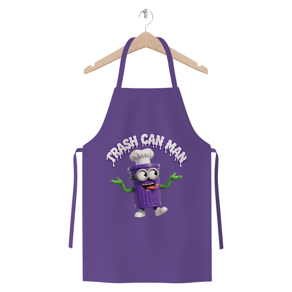 TRASH CAN MAN Premium Jersey Apron
