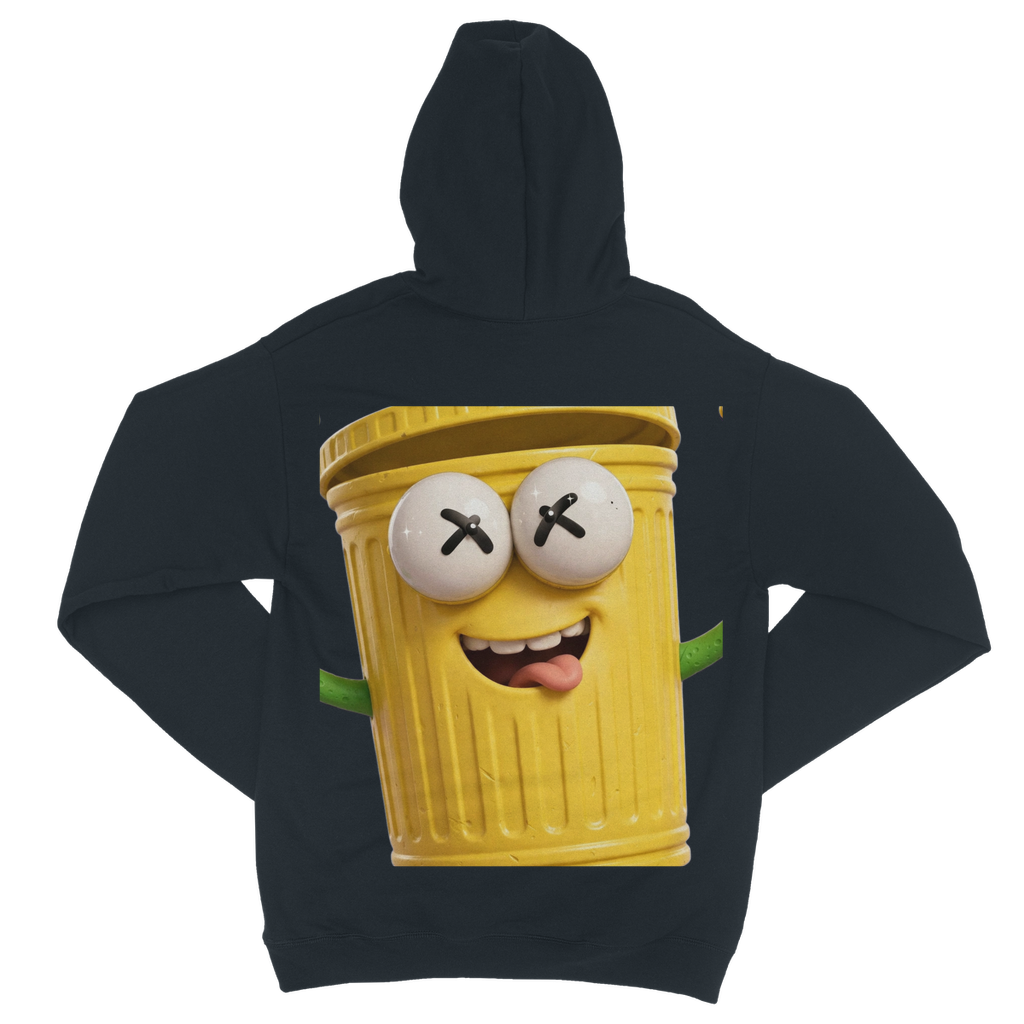 TRASH CAN MAN Classic Adult Zip Hoodie
