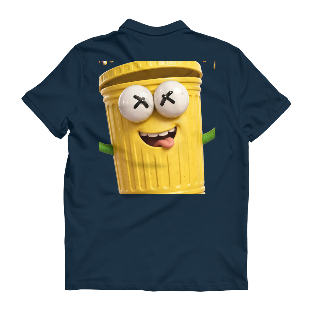 TRASH CAN MAN Premium Adult Polo Shirt