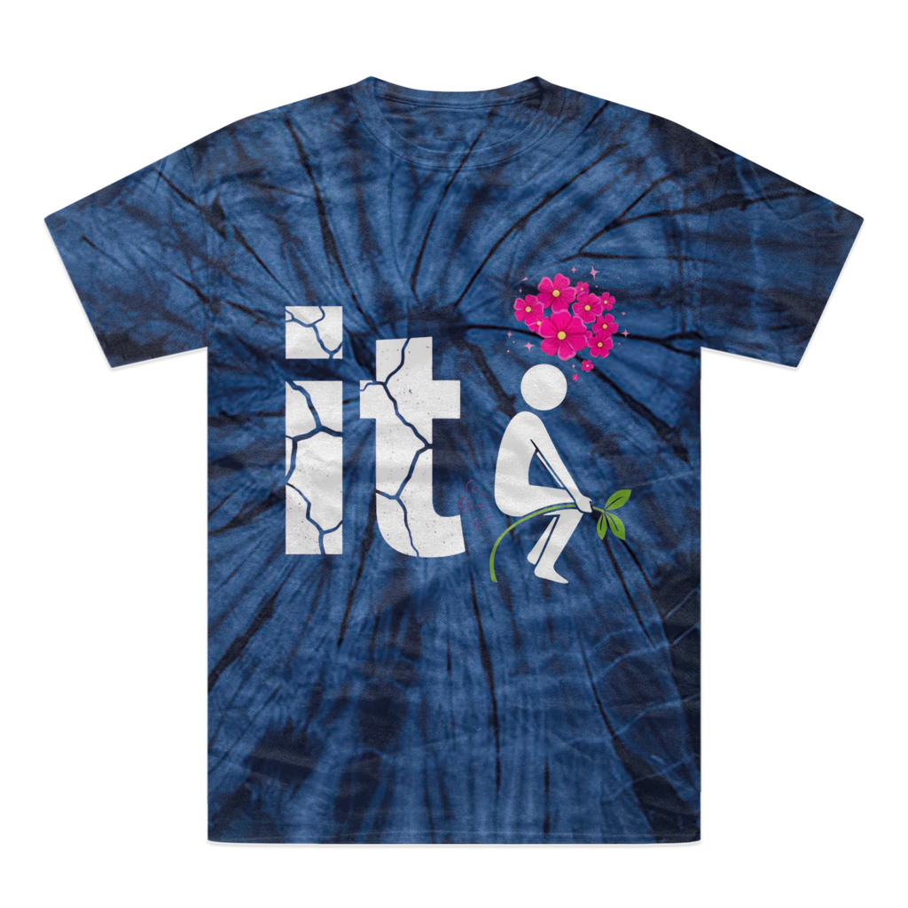 SARCASM 105 Tonal Spider Tie-Dye T-Shirt