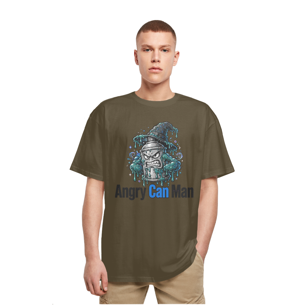 ANGRY CAN MAN 2.0 Heavy Oversized T-Shirt