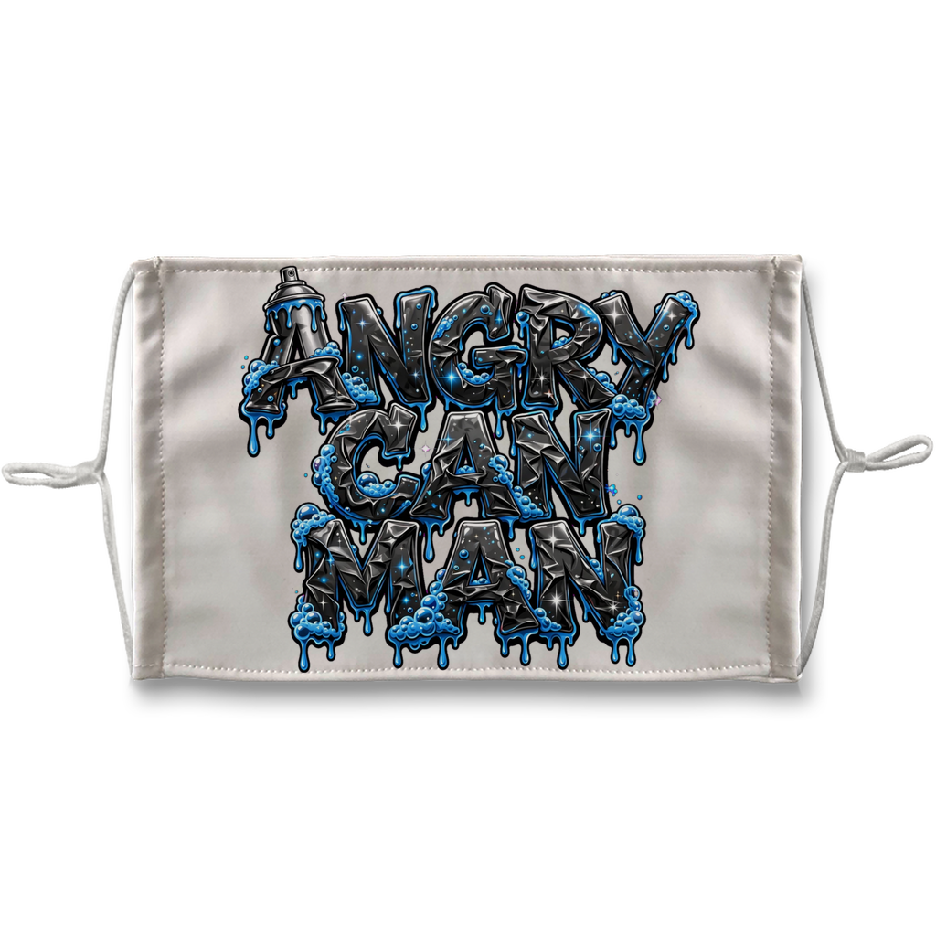 ANGRY CAN MAN 2.0 Sublimation Face Mask