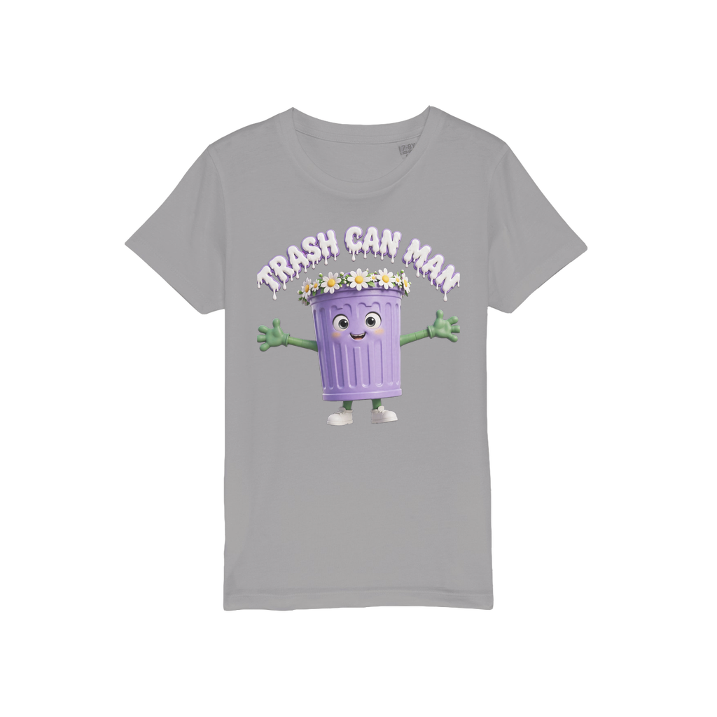 TRASH CAN MAN Organic Jersey Kids T-Shirt