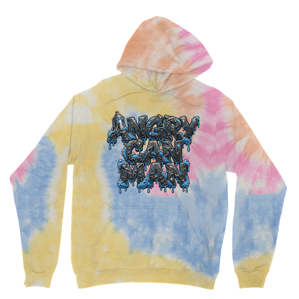 ANGRY CAN MAN 2.0 Tie Dye Hoodie