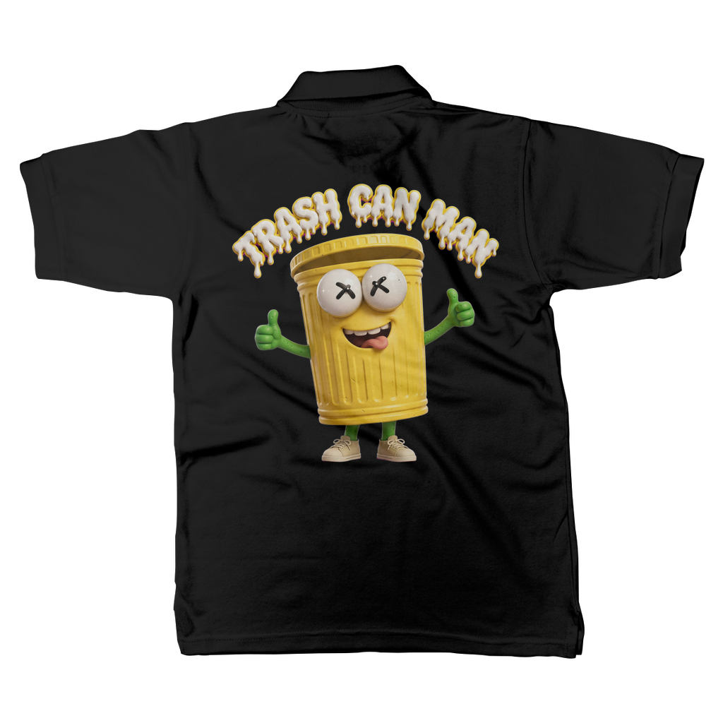 TRASH CAN MAN Classic Adult Polo Shirt