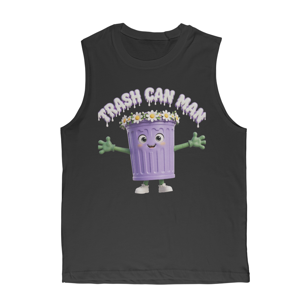 TRASH CAN MAN Premium Adult Muscle Top