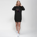 angry can man Premium Adult Hoodie Dress