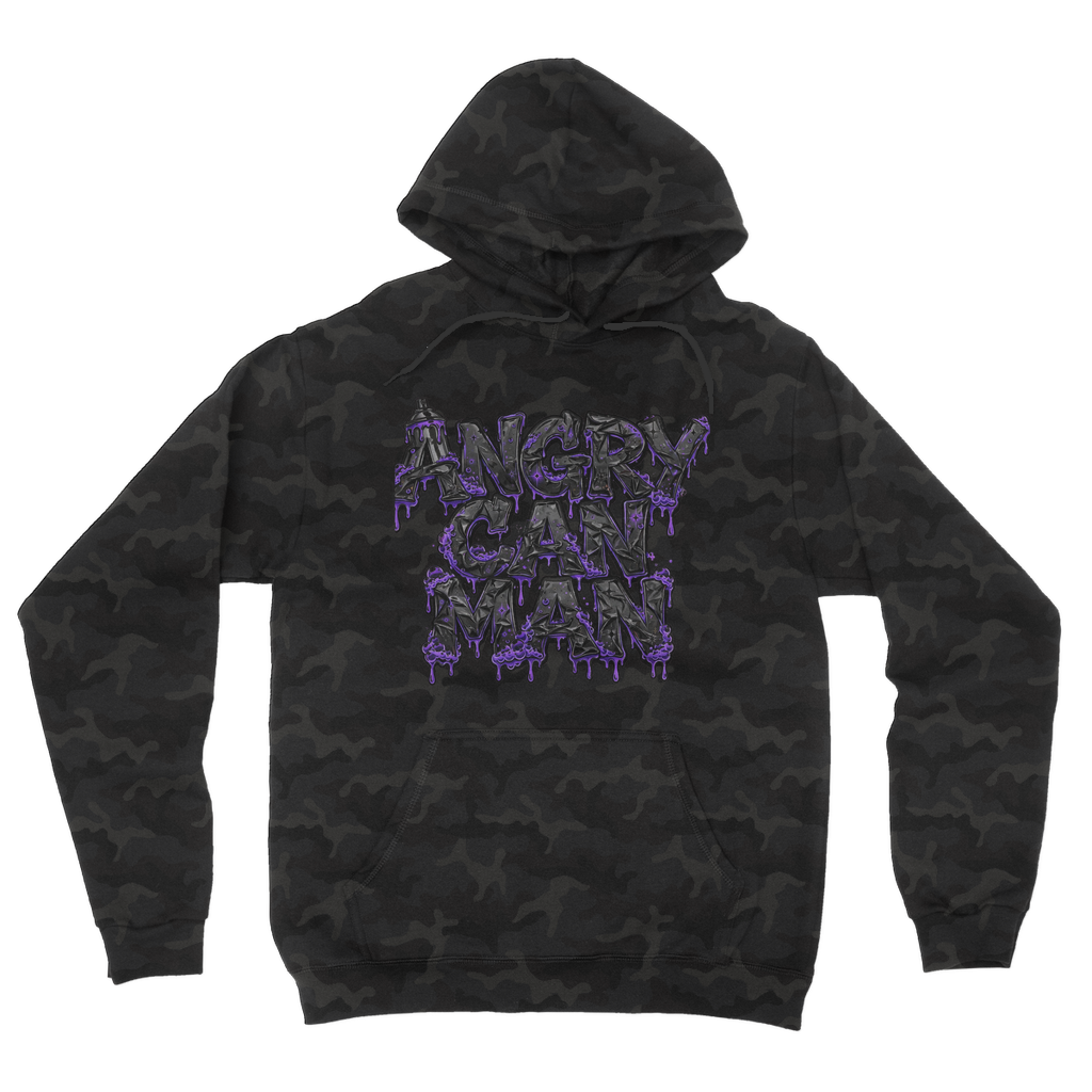 ANGRY CAN MAN 3.0 Camouflage Adult Hoodie