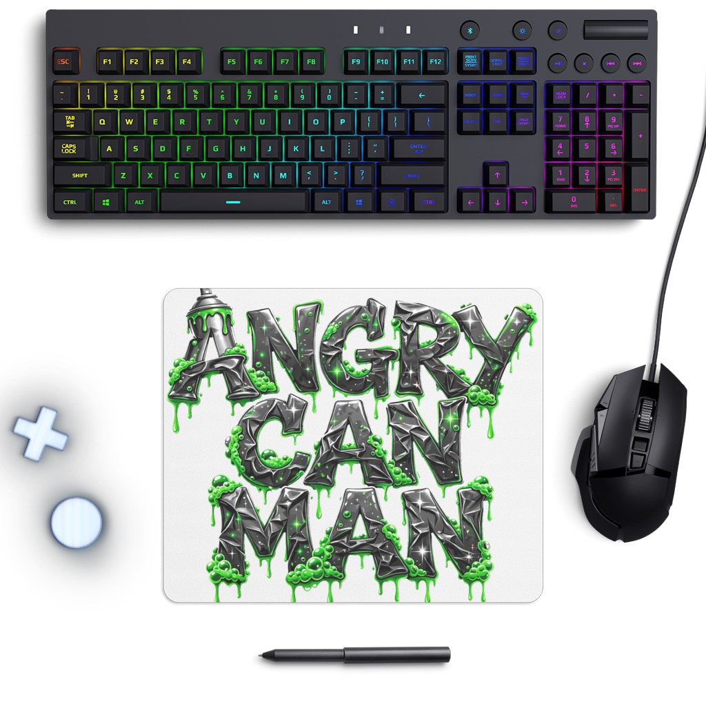 ANGRY CAN MAN 2.0 Mouse Pad