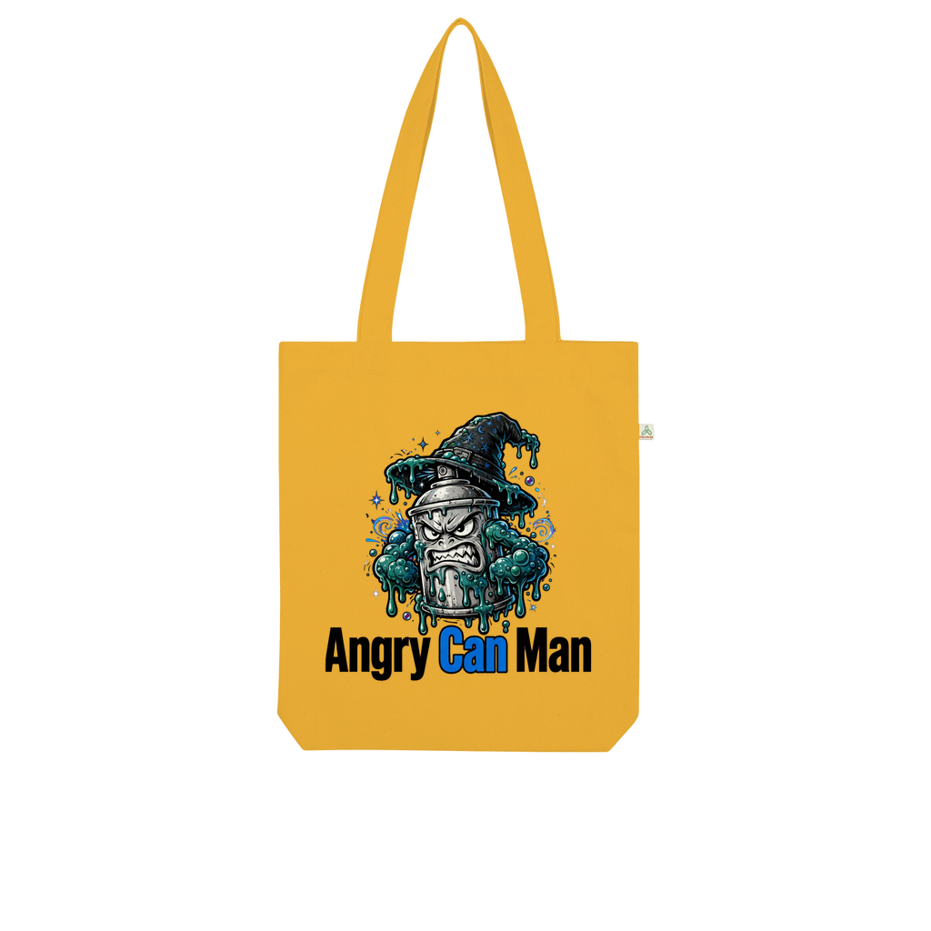 ANGRY CAN MAN 2.0 Organic Tote Bag