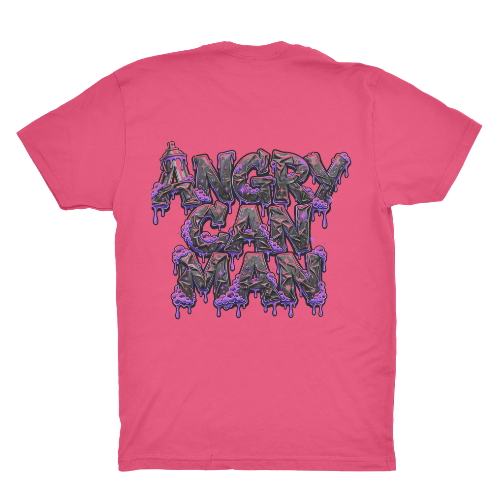 ANGRY CAN MAN 3.0 Organic Adult T-Shirt