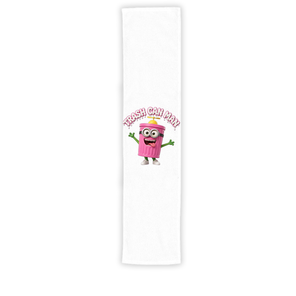 TRASH CAN MAN Sublimation Sport Towel