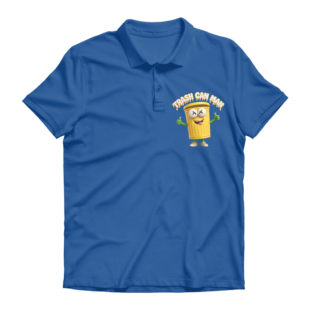TRASH CAN MAN Premium Adult Polo Shirt