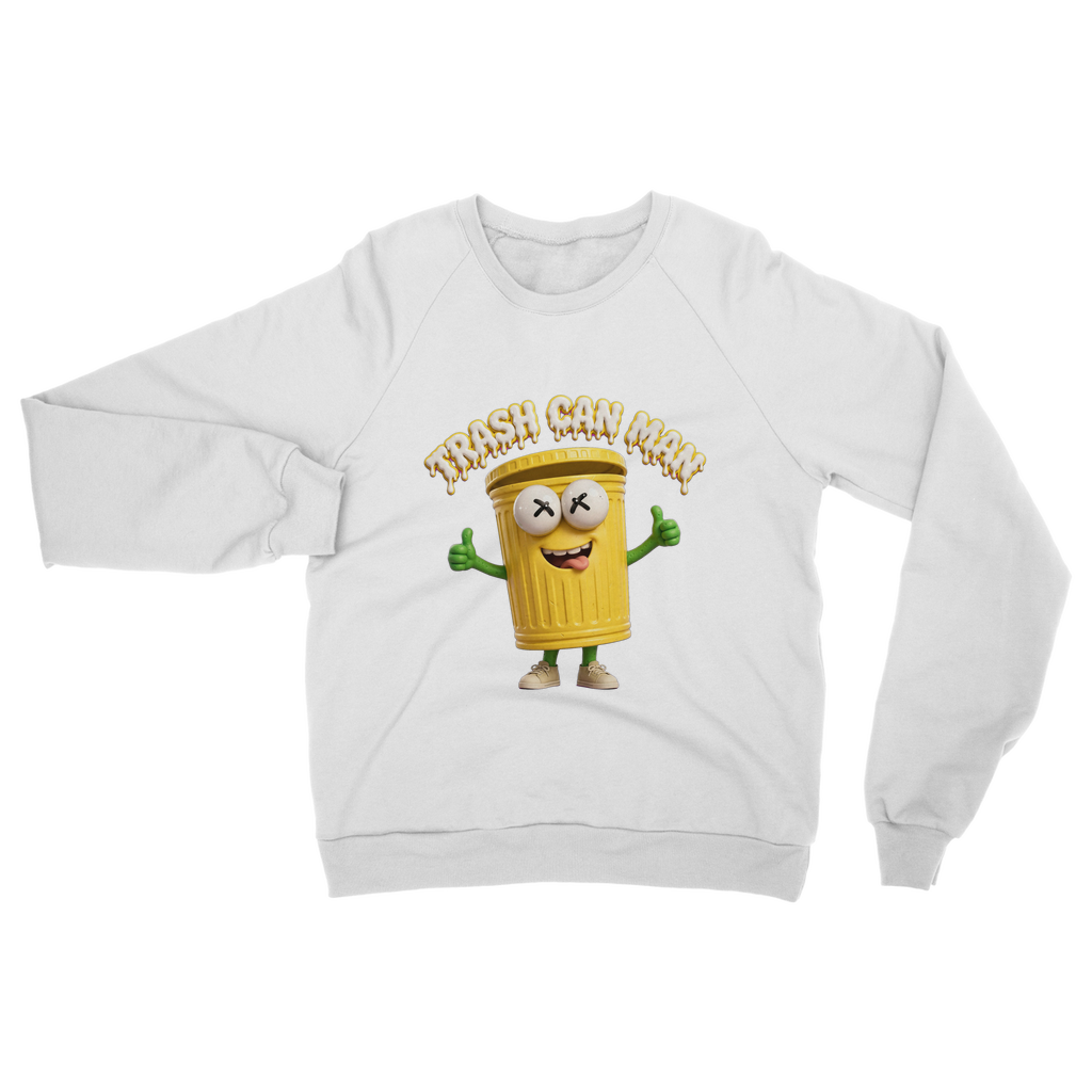 TRASH CAN MAN Classic Adult Sweatshirt