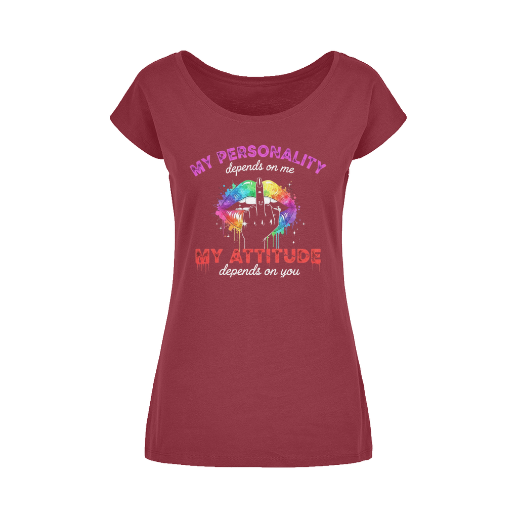 SARCASM 105 Wide Neck Womens T-Shirt XS-5XL