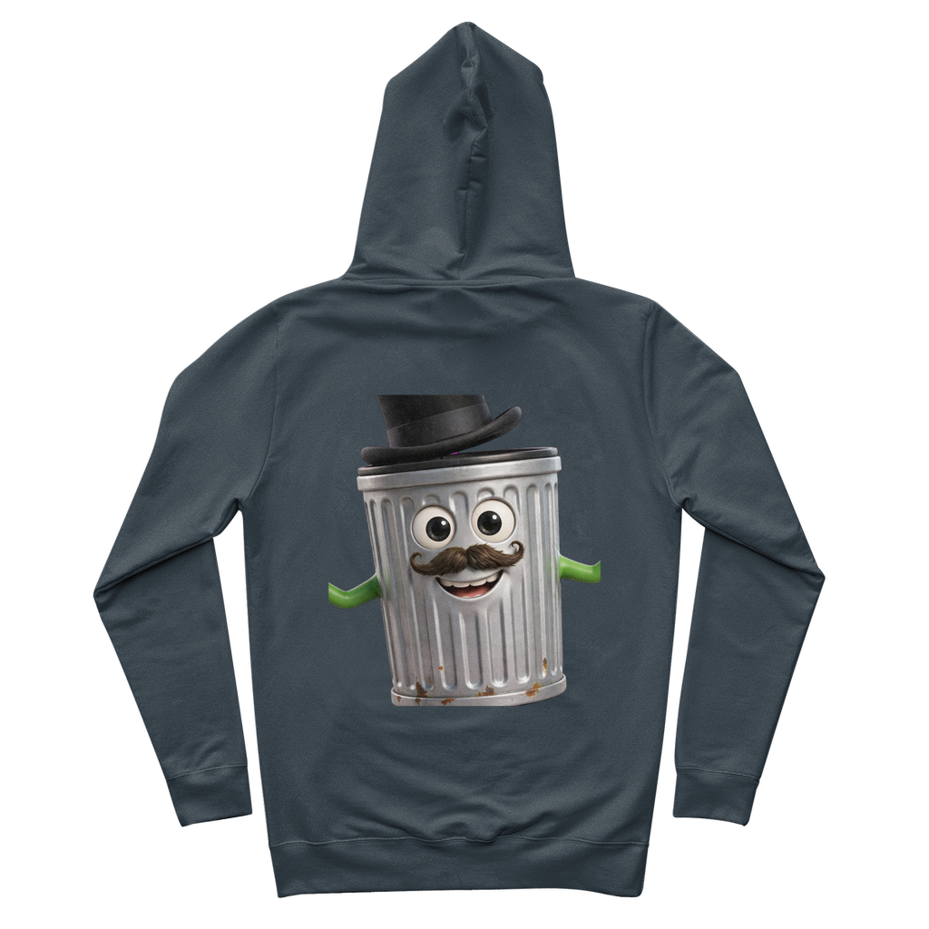TRASH CAN MAN 100% Organic Cotton Hoodie