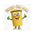 TRASH CAN MAN Sublimation Bandana