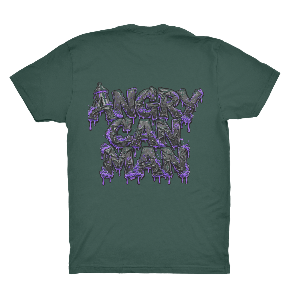 ANGRY CAN MAN 3.0 Organic Adult T-Shirt