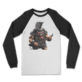 ANGRY CAN MAN 3.0 Classic Raglan Long Sleeve Shirt