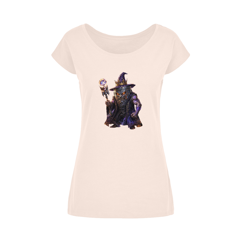 angry can man Wide Neck Womens T-Shirt XS-5XL