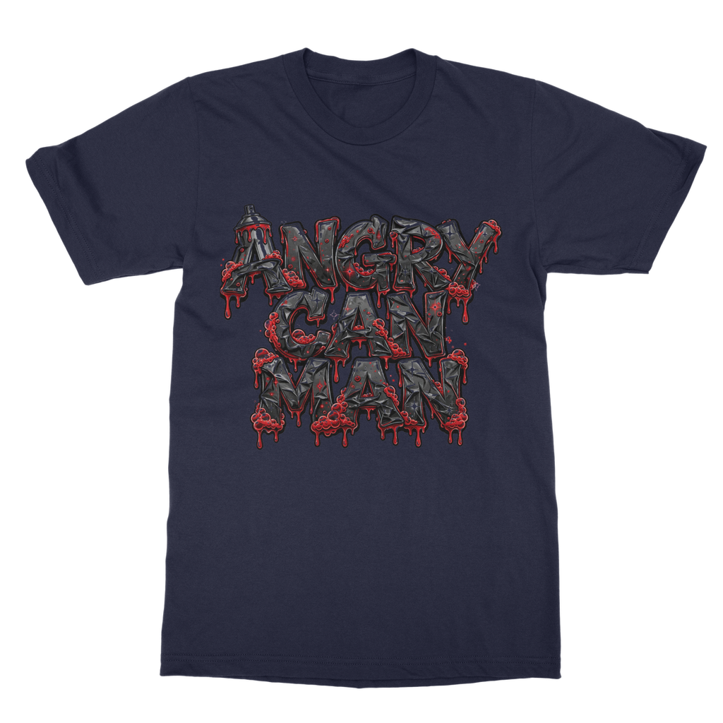 ANGRY CAN MAN 2.0 Classic Heavy Cotton Adult T-Shirt