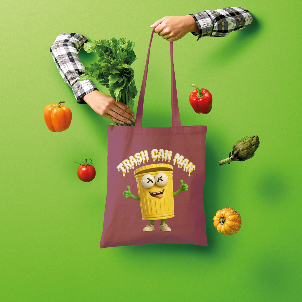 TRASH CAN MAN Shopper Tote Bag
