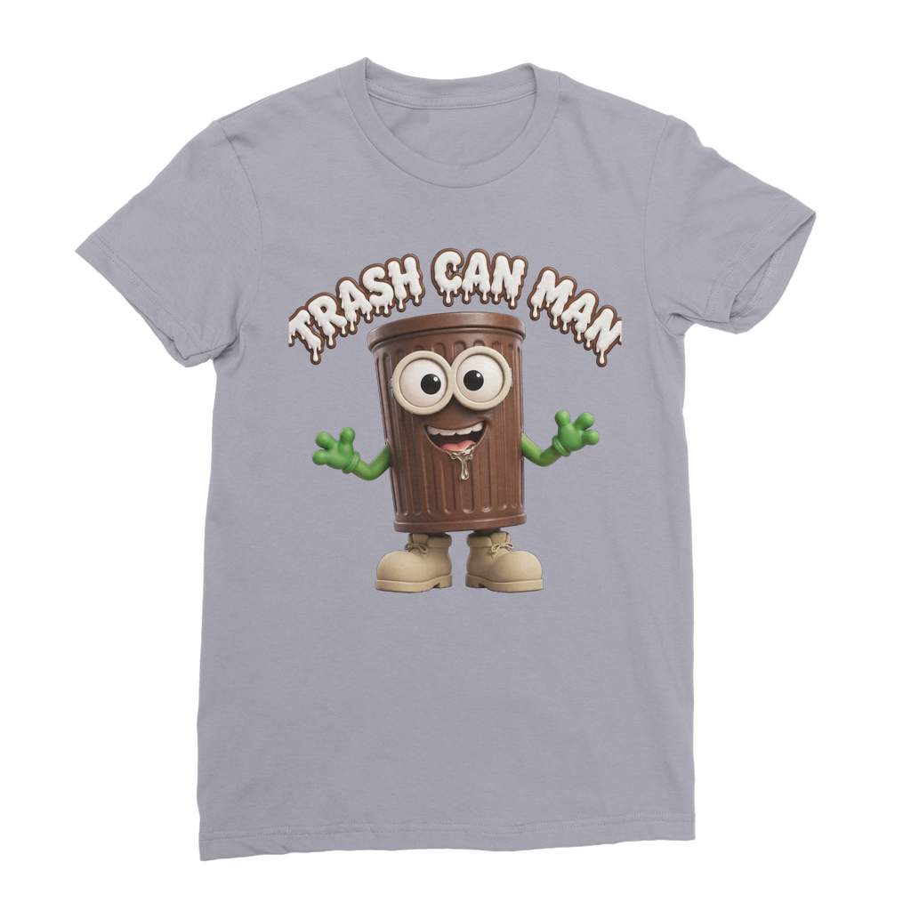 TRASH CAN MAN Premium Jersey Women's T-Shirt