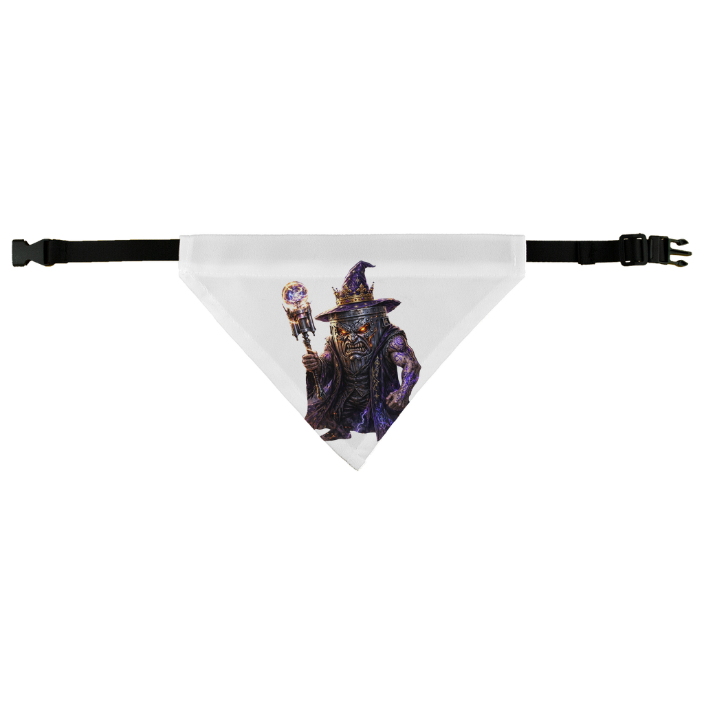 angry can man Pet Bandana