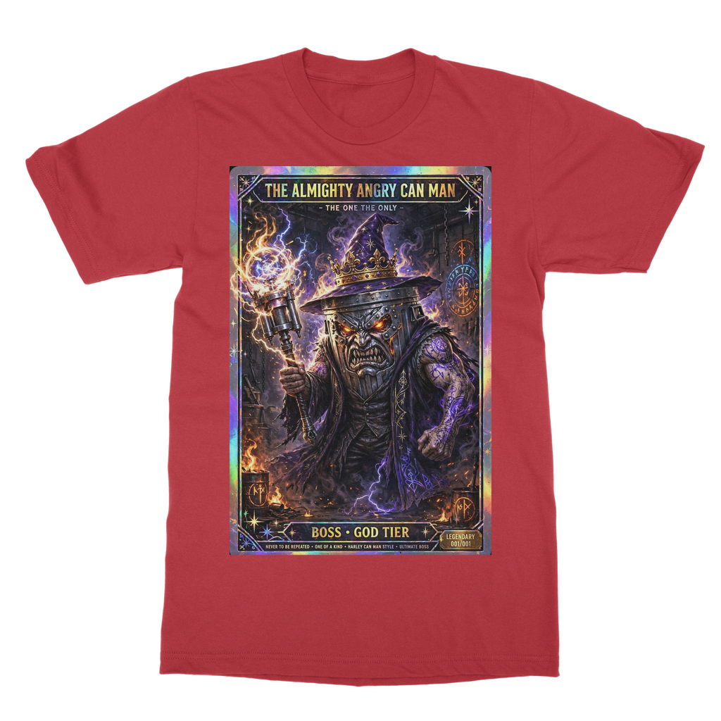 ANGRY CAN MAN 2.0 T-Shirt Dress