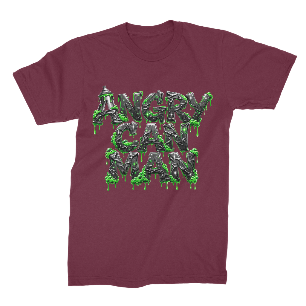ANGRY CAN MAN 2.0 Unisex Cotton T-Shirt