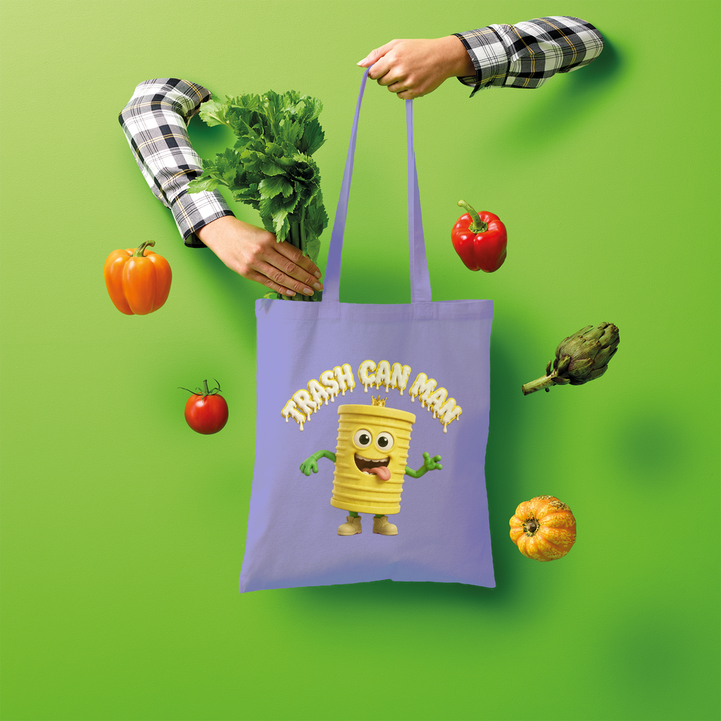 TRASH CAN MAN Shopper Tote Bag