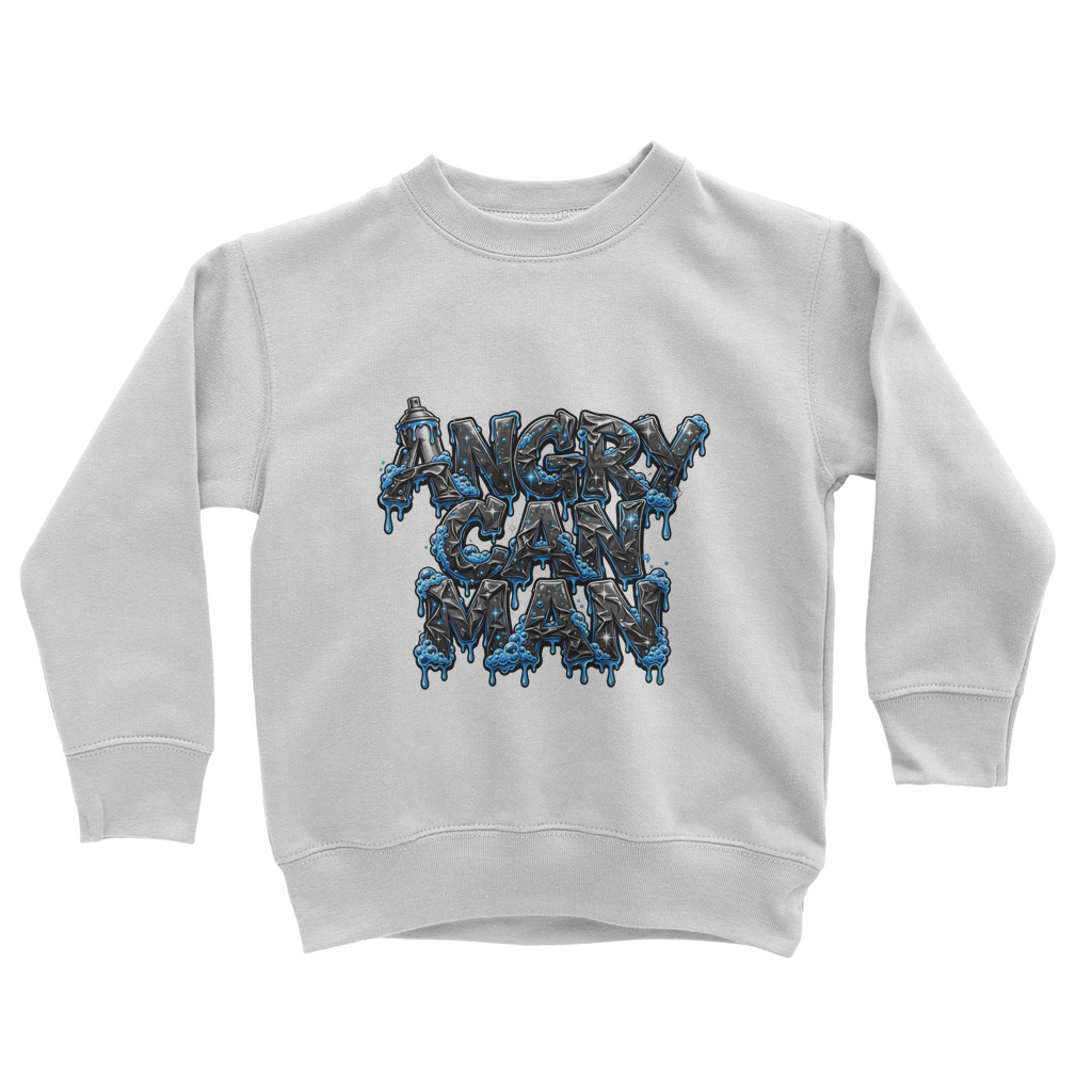 ANGRY CAN MAN 2.0 Classic Kids Sweatshirt