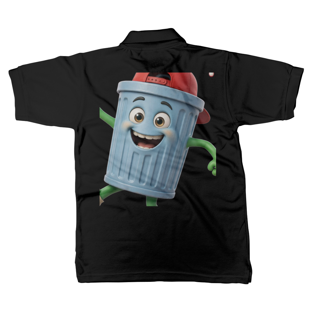 TRASH CAN MAN Classic Women's Polo Shirt