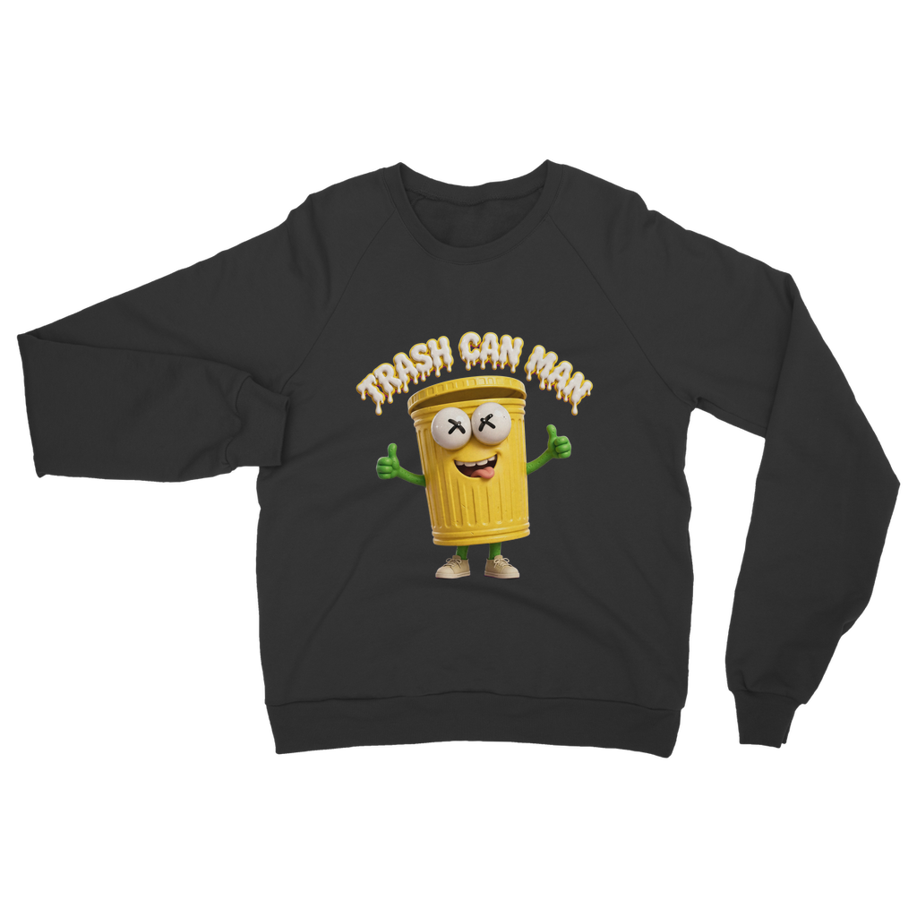 TRASH CAN MAN Classic Adult Sweatshirt