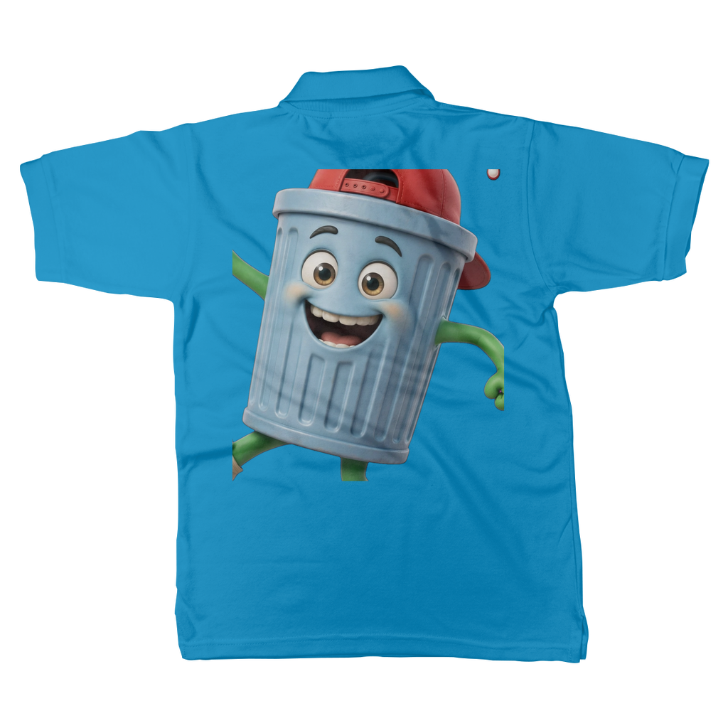TRASH CAN MAN Classic Women's Polo Shirt