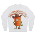 TRASH CAN MAN Performance Cut and Sew Sublimation Unisex Sweatshirt