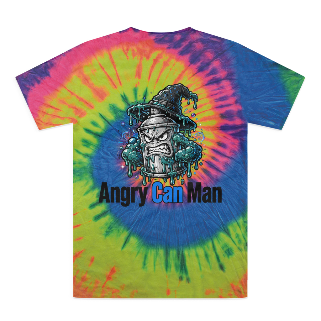 ANGRY CAN MAN 2.0 Tie-Dye T-Shirt