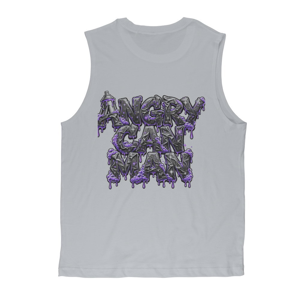 ANGRY CAN MAN 3.0 Premium Adult Muscle Top