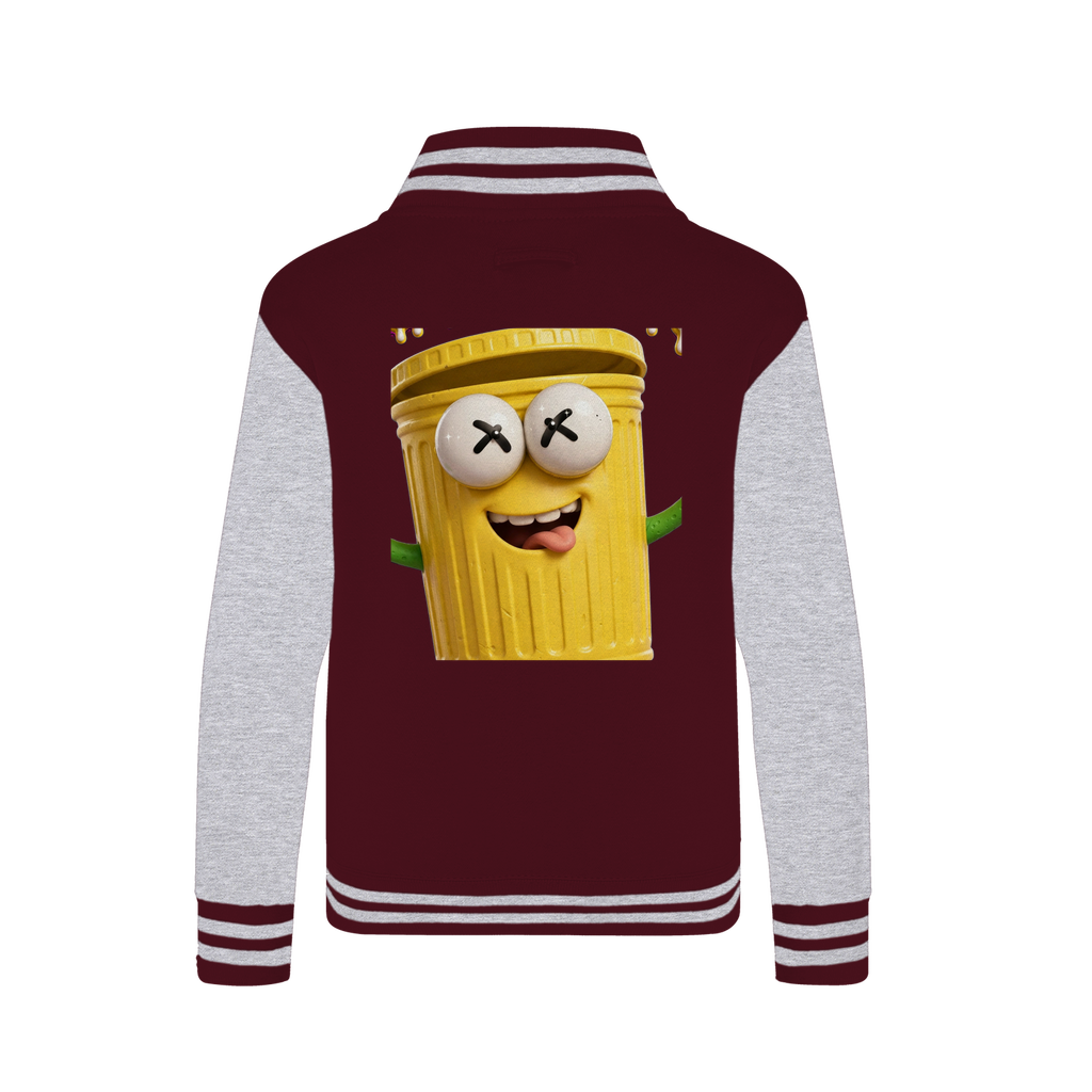 TRASH CAN MAN Varsity Jacket