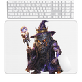 angry can man Large Gaming Pad