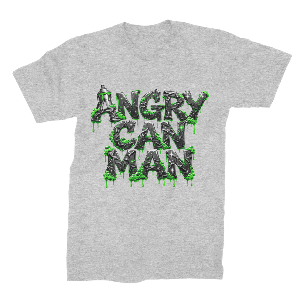 ANGRY CAN MAN 2.0 Unisex Cotton T-Shirt