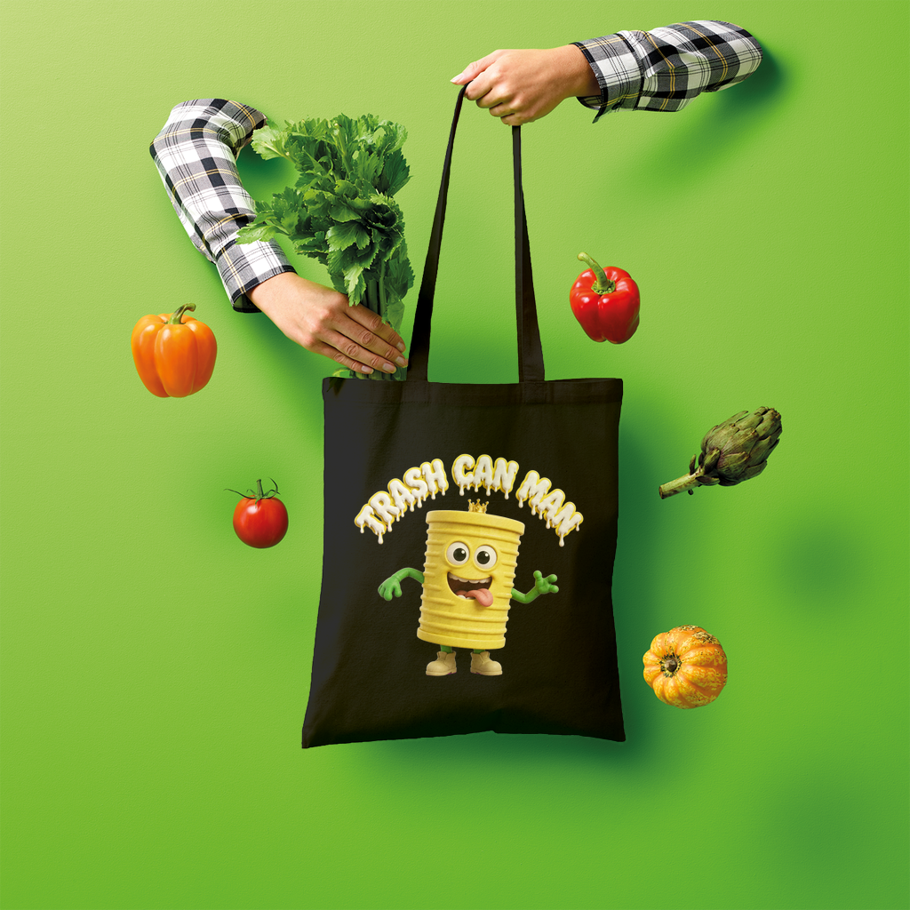 TRASH CAN MAN Shopper Tote Bag