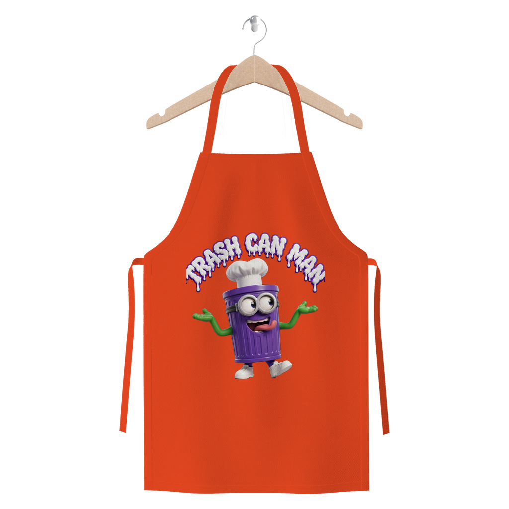 TRASH CAN MAN Premium Jersey Apron